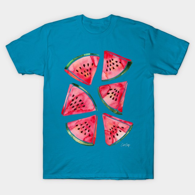 Watermelon T-Shirt by CatCoq